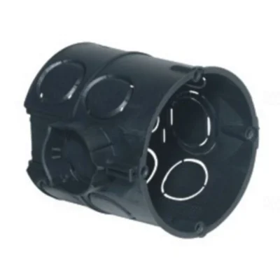 Műanyag doboz 65mm, perforált, sorolható, 66mm mély, 1555-41 Kaiser