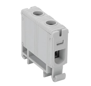 Főáramköri leágazó kapocs, sínre szerelhető, szürke FLEAL-16/1