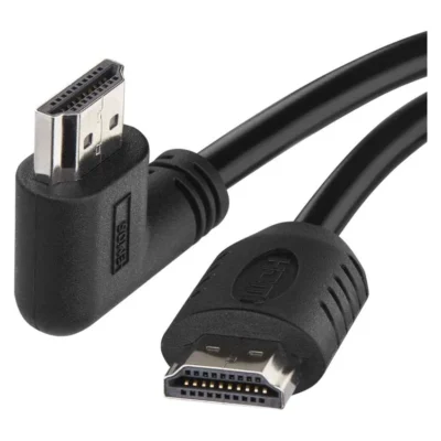 EMOS HDMI kábel 2.0 A-A dugó 90°, 3m