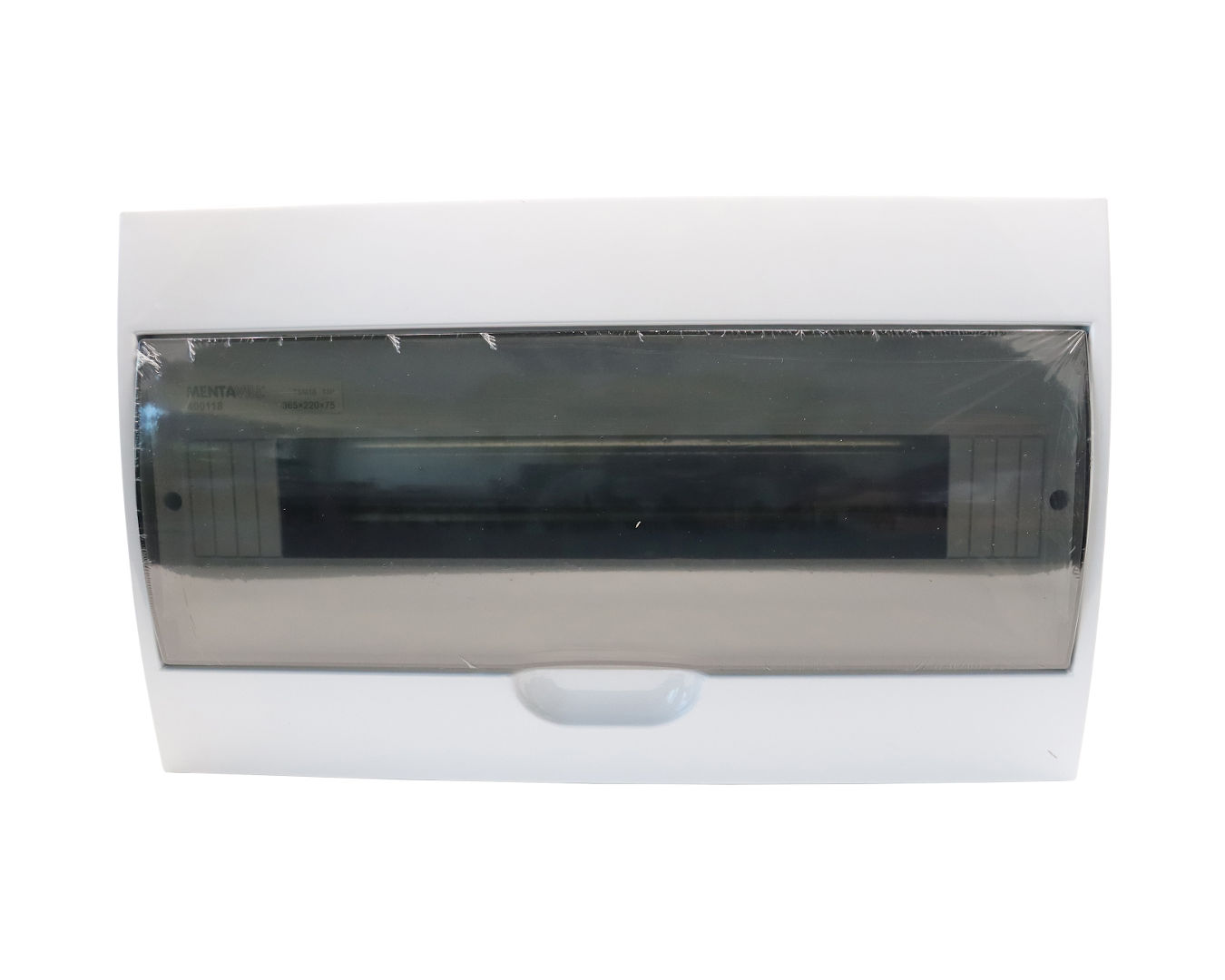 Lakáselosztó falon kívüli 1x18M+átlátszó ajtó