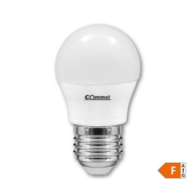 COMMEL LED izzó E27, 4.9W, 470lm, G45 kisgömb, 4000K; (cikksz.:305-826)