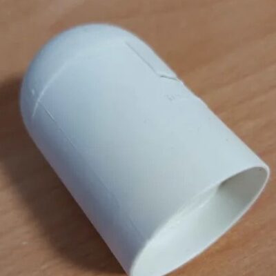 Foglalat E27 60W fehér pattintós