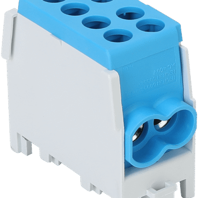 Főáramköri leágazó kapocs, sínre szerelhető, kék FLECU-25-16-2K