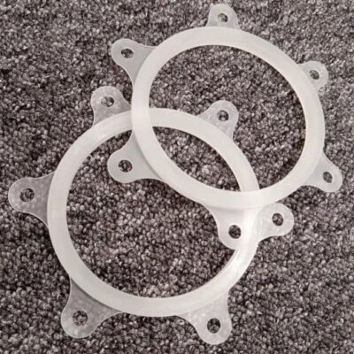 Bojler zárólap tömítés "K"  6 lyuk, füles, szilikon