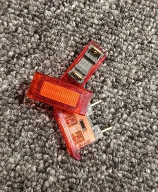 Bojler kontroll izzó