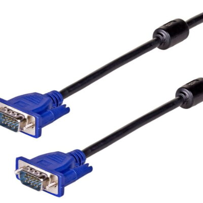 VGA Kábel AK-AV-01 1.8m Fekete