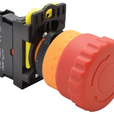 Vészgomb, reteszelt, piros NYG3-ETR