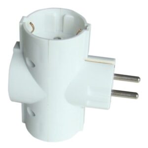 Többférőhelyes átalakító csatlakozó, normál, fehér TDUGO