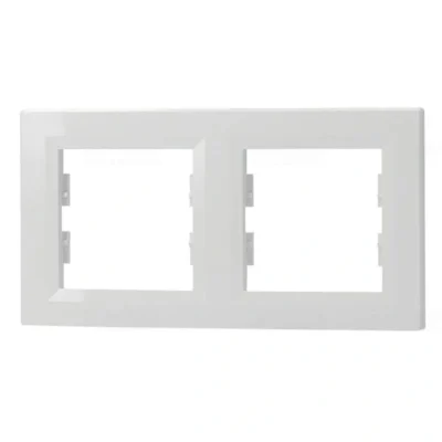 ASFORA Kettes keret, vízszintes, fehér EPH5800221 Schneider