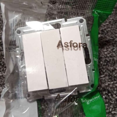 Asfora 3 körös kapcsoló, fehér keret nélkül EPH2170121 Schneider